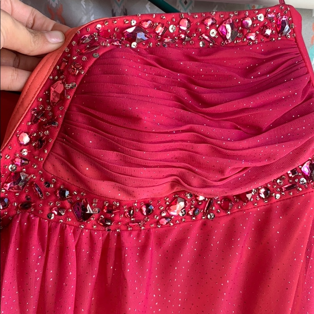 Formal strapless dress